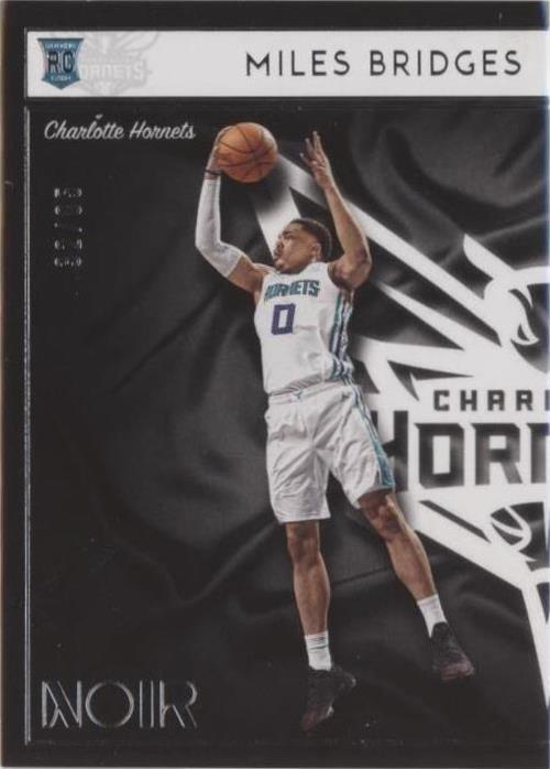 2018-19 Panini Noir - Miles Bridges #165