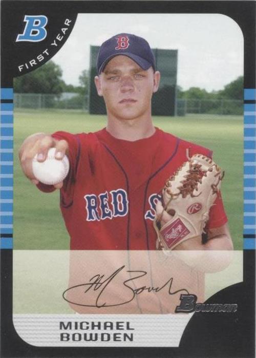 2005 Bowman Draft Picks & Prospects - Michael Bowden #BDP61