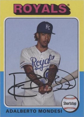 2019 Topps Archives - Adalberto Mondesi #131
