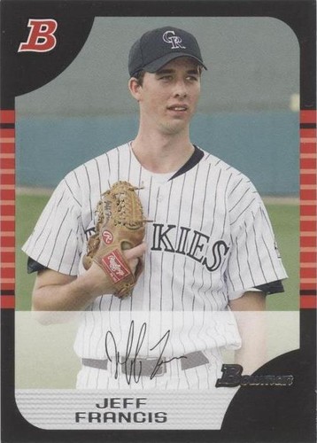 2005 Bowman - Jeff Francis #56