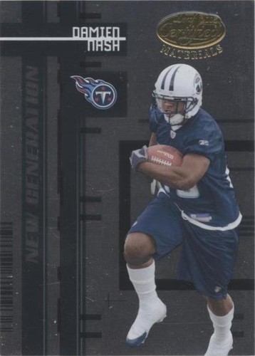 2005 Leaf Certified Materials Damien Nash #180