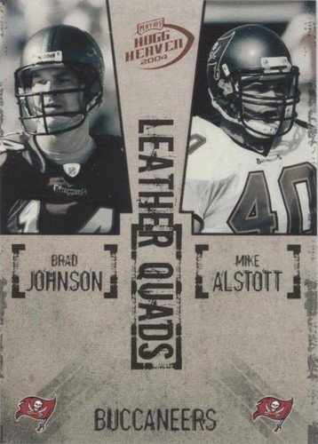 2004 Playoff Hogg Heaven Brad Johnson Keyshawn Johnson Mike Alstott #LO-19