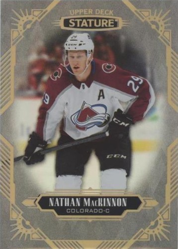 2020-21 Upper Deck Stature - Nathan MacKinnon #5