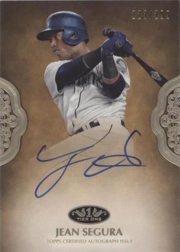 2019 Topps Tier One - Jean Segura #PPA-JS