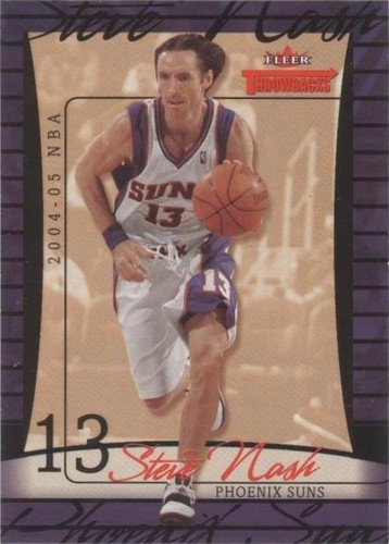 2004-05 Fleer Throwbacks - Steve Nash #9