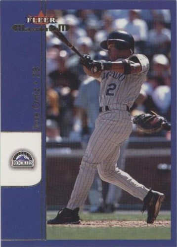 2002 Fleer Maximum - Jose Ortiz #48