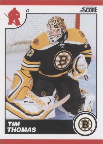 2010-11 Score - Tim Thomas #80