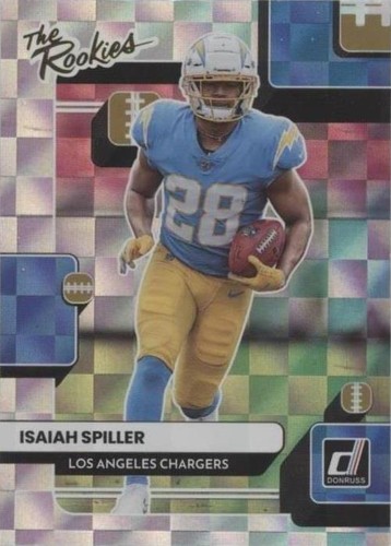 2022 Panini Donruss Isaiah Spiller #TR-16