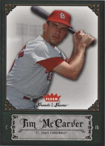 2006 Fleer Greats of the Game - Tim McCarver #90