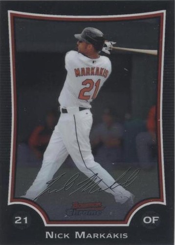2009 Bowman Chrome - Nick Markakis #179