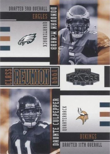 2005 Playoff Honors Daunte Culpepper Donovan McNabb #CR-6