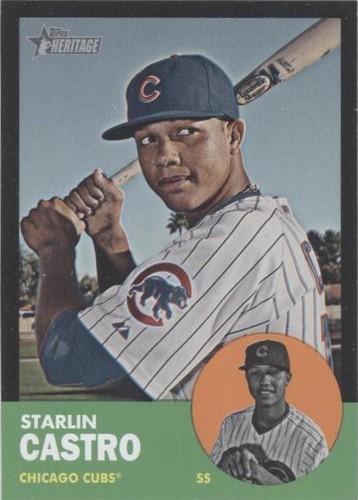 2012 Topps Heritage - Starlin Castro #HP80