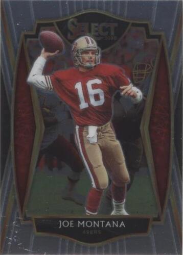 Joe Montana 2024 Panini Select #70 Zebra Prizm SSP PSA Mint