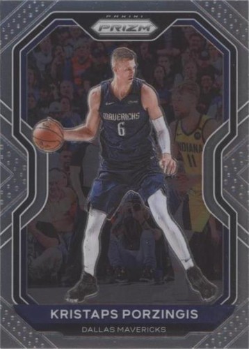 2020-21 Panini Select #43 Kristaps Porzingis Blue Prizms