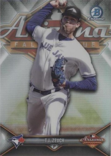 2018 Bowman Chrome - T.J. Zeuch #AFL-TZ