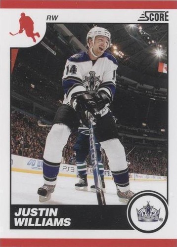 2010-11 Score - Justin Williams #235