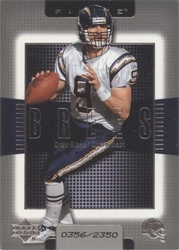 2003 Upper Deck Finite Drew Brees #9