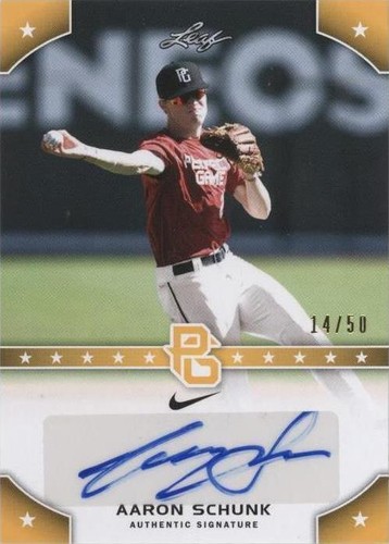 2015 Leaf Perfect Game National Showcase - Aaron Schunk #PG-AS1