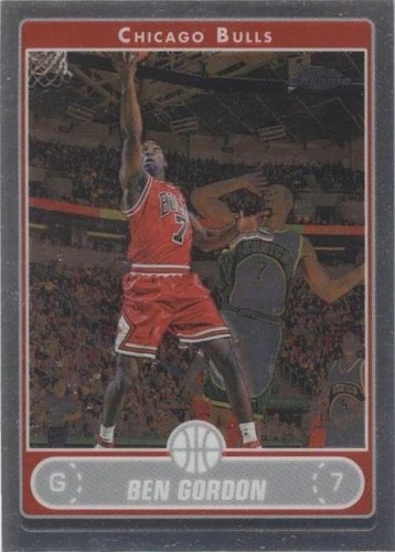 2006-07 Topps Chrome - Ben Gordon #14