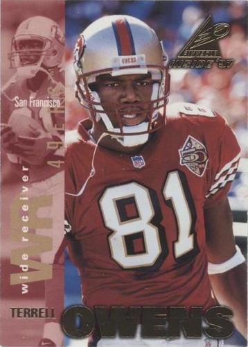 1997 Pinnacle Inside Terrell Owens #18