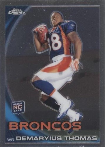 2010 Topps Chrome Demaryius Thomas #C110