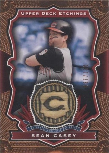 2004 Upper Deck Etchings - Sean Casey #BE-SC