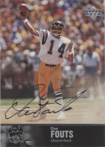 1997 Upper Deck NFL Legends Dan Fouts #AL-7