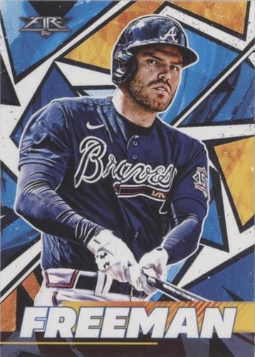 2021 Topps Fire - Freddie Freeman #43