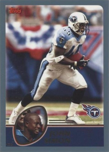2003 Topps John Simon #57