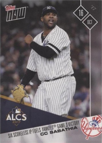 2017 Topps Now - C.C. Sabathia #772