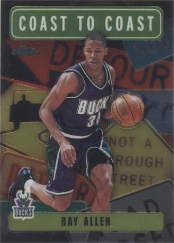 2002-03 Topps Chrome - Ray Allen #CC11