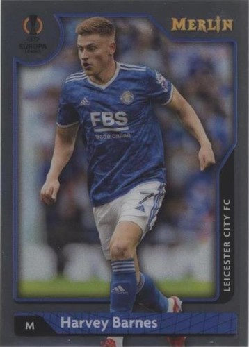 2021-22 Topps Merlin Collection Chrome UCL Harvey Barnes #121