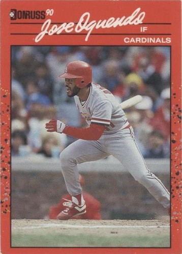 1990 Donruss - Jose Oquendo #161