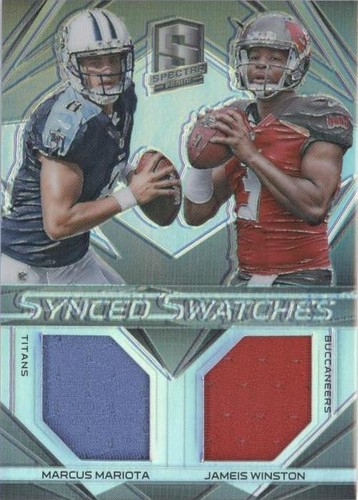 2015 Panini Spectra Jameis Winston Marcus Mariota #SS-QB