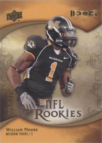 2009 Upper Deck Icons William Moore #165