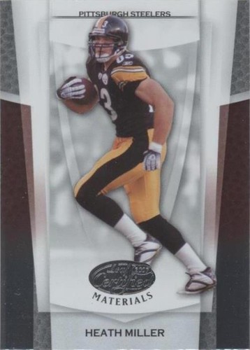 2007 Leaf Certified Materials Heath Miller #112