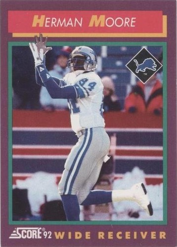1992 Score Herman Moore #212