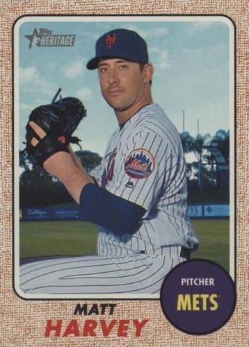2017 Topps Heritage - Matt Harvey #256