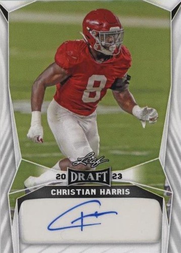 2023 Leaf Draft Christian Harris #BA-CH1