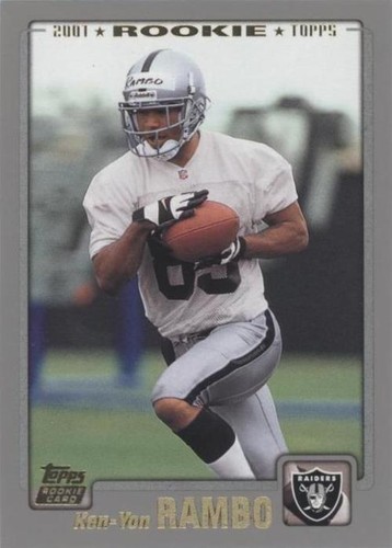 2001 Topps Ken-Yon Rambo #319