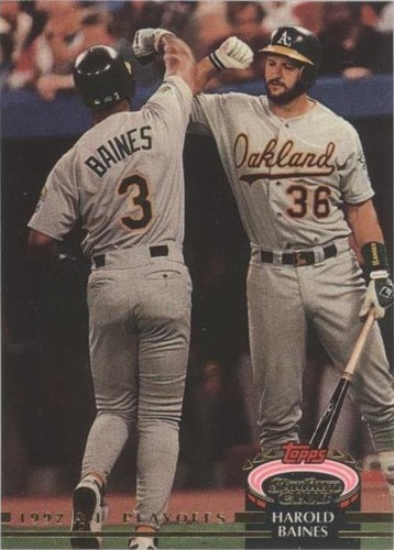 1992-93 Topps Stadium Club Jack Murphy Stadium - Harold Baines #187