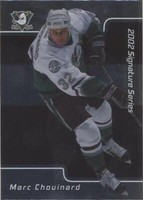 2001-02 In the Game Be A Player Signature Series - Marc Chouinard #018