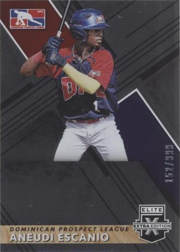 2019 Panini Elite Extra Edition - Aneudi Escanio #202