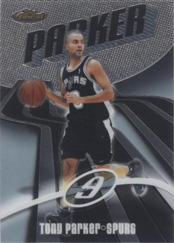 2003-04 Topps Finest - Tony Parker #9