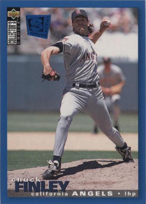 1995 Upper Deck Collector's Choice Специальное издание - Чак Финли #34