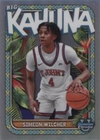 2023-24 Bowman University Chrome - Simeon Wilcher #BK-8