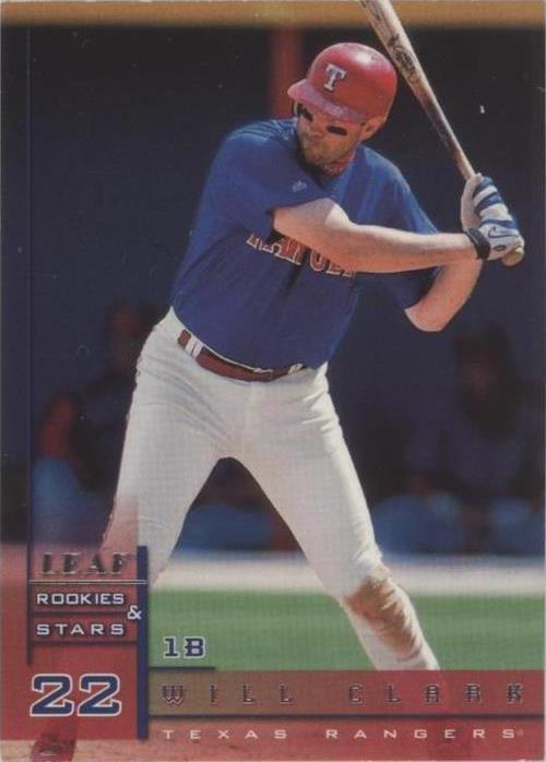 1998 Leaf Rookies & Stars - Will Clark #22