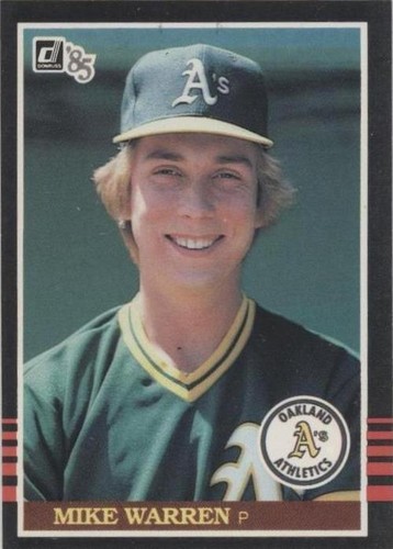 1985 Donruss - Mike Warren #278