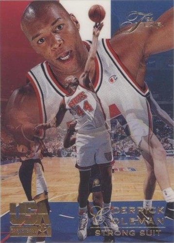 1994 Flair USA Basketball - Derrick Coleman #9