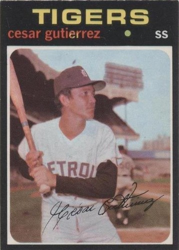 1971 O-Pee-Chee - Cesar Gutierrez #154